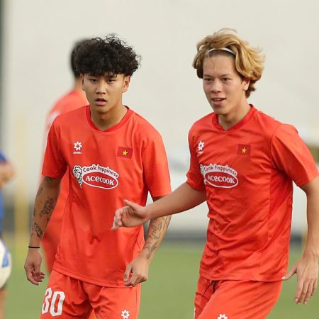 Viktor Lê ghi bàn, U22 Việt Nam thắng đậm U22 Đài Loan